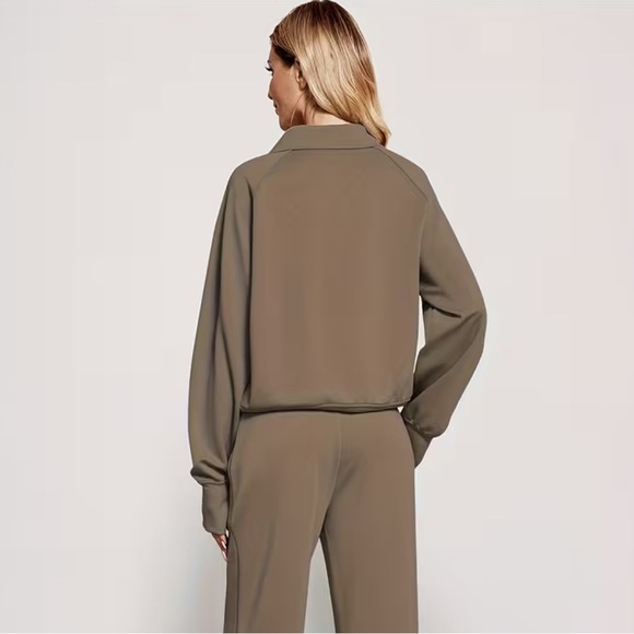 NWT TEMU 2 PC. MATCHING LOUNGEWEAR SET, SIZE SMALL, TAN - Picture 6 of 12